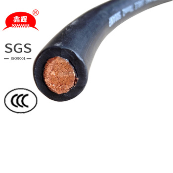 Großhandel China Lieferant Safe 25mm Yh 50mm2 Kupferdraht Preis pro Meter Schweißkabel